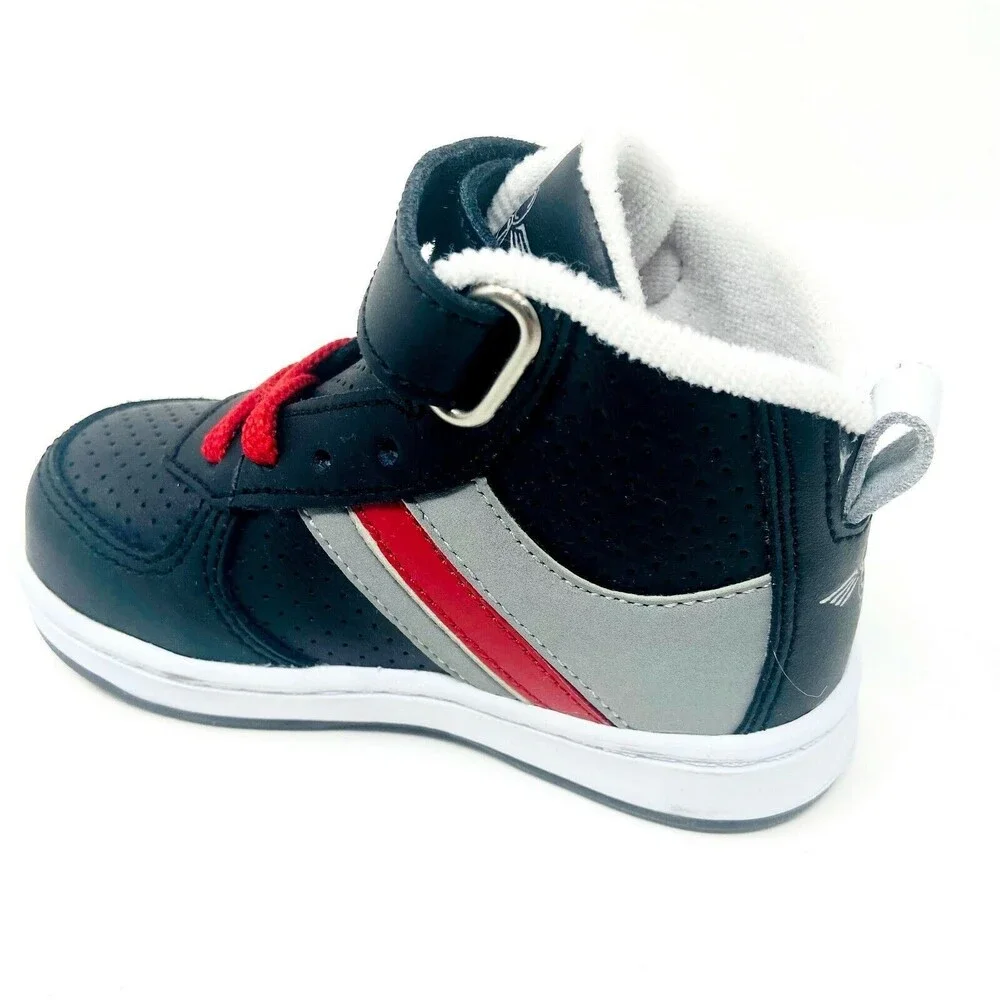 Creative Recreation Dicoco Black Red Grey Toddler Size 5 Sneakers